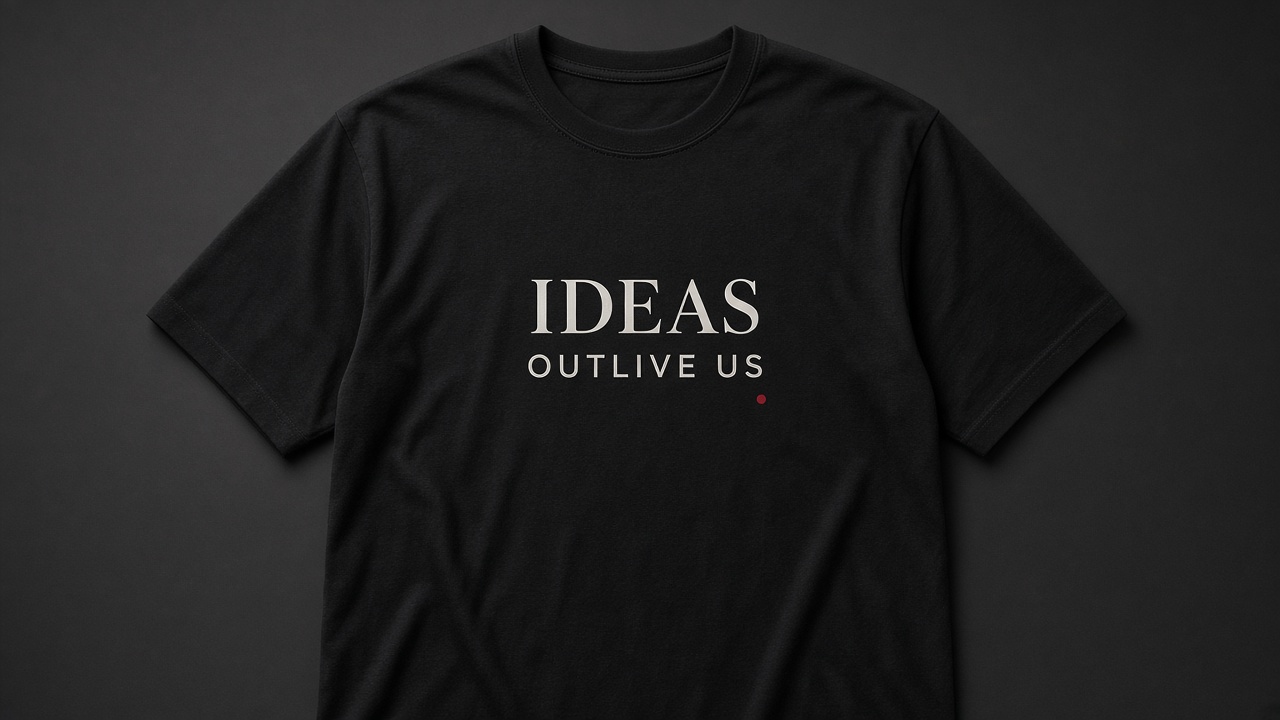 Ideas Outlive Us tee