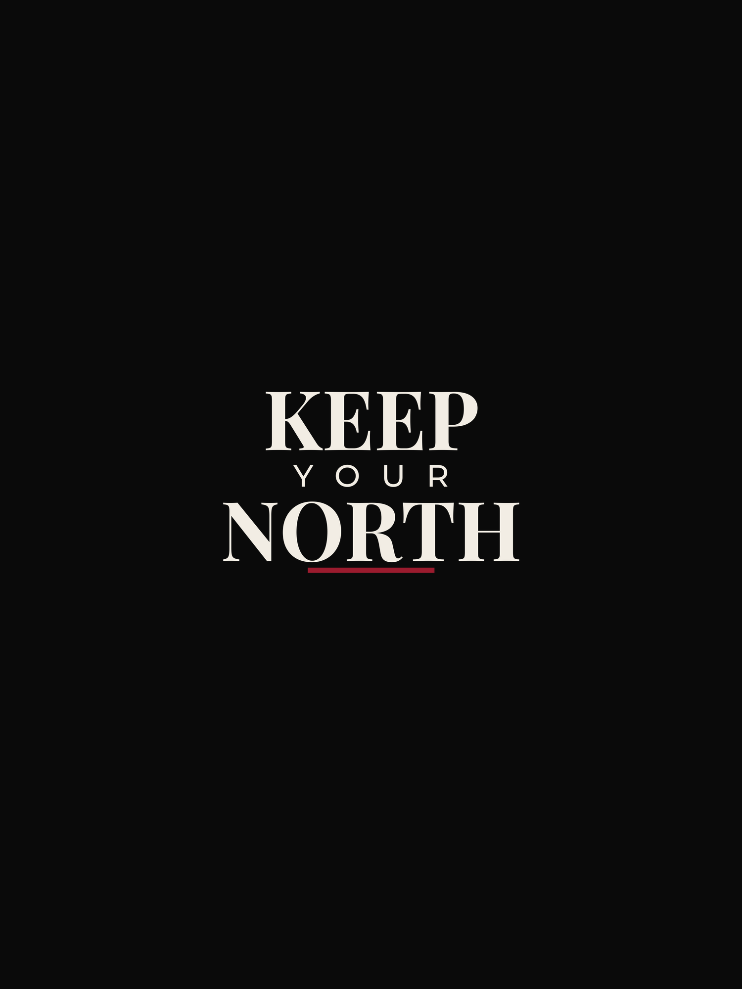 Keep Your North Tee