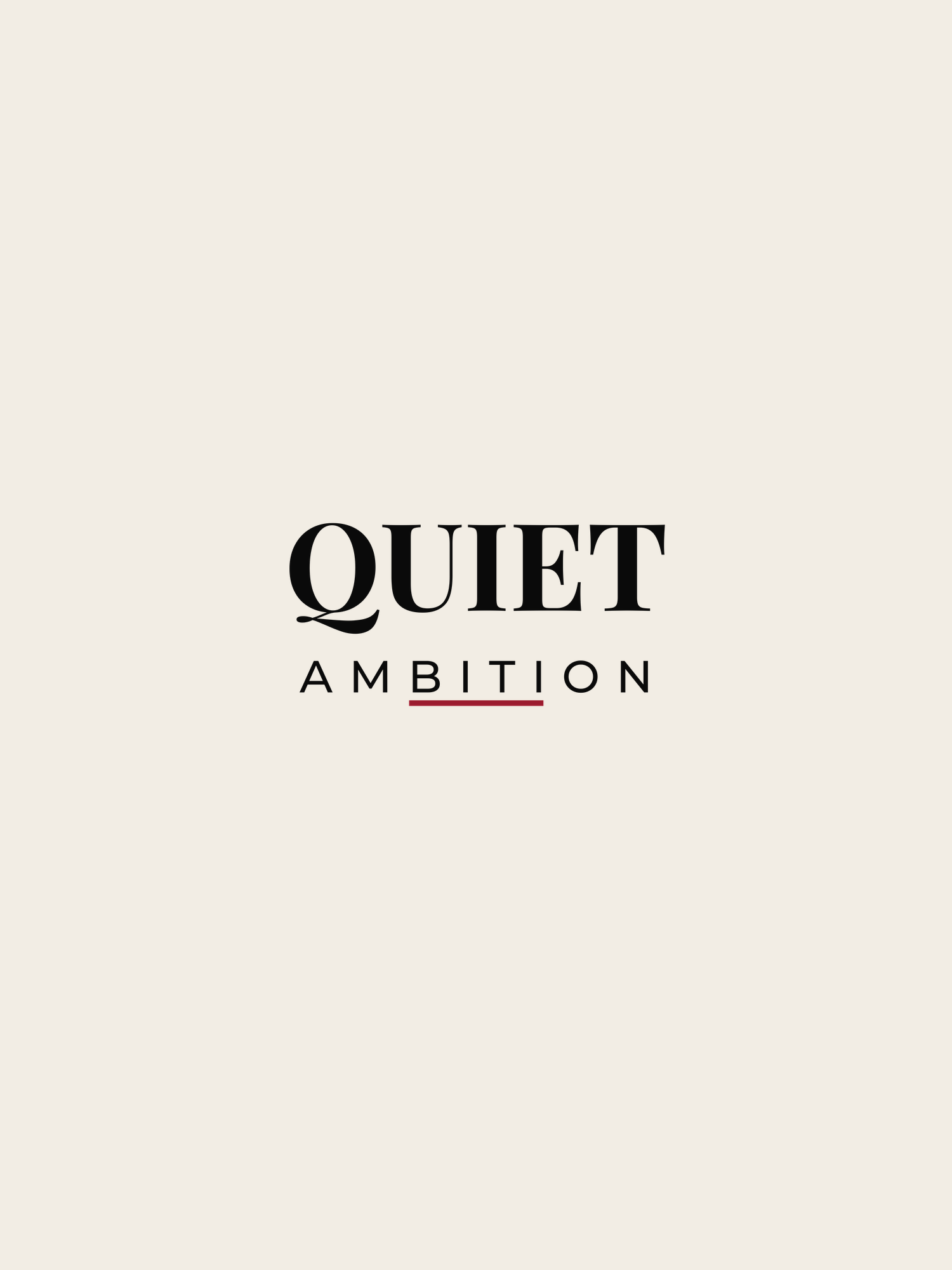 Quiet Ambition Crew